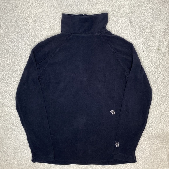 Mountain Hardwear Women’s Black Fleece 1/4 Zip Pullover: Size Medium - Picture 2 of 8